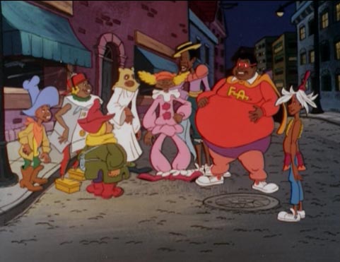 Fat Albert and his weird looking crew